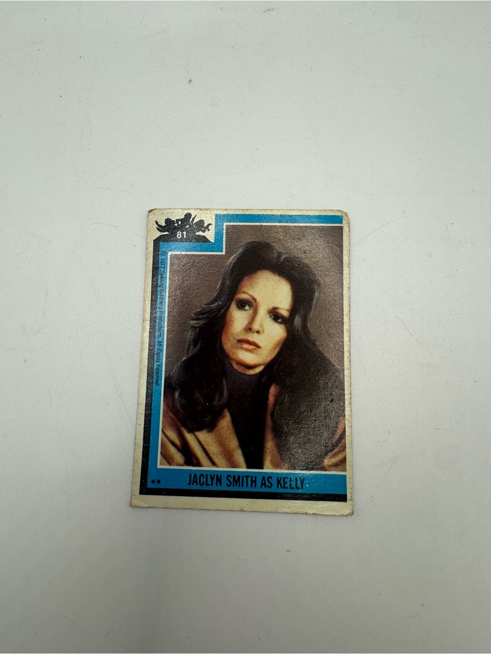 Vintage 1977 Topps Charlie’s Angels Trading Card (#81)